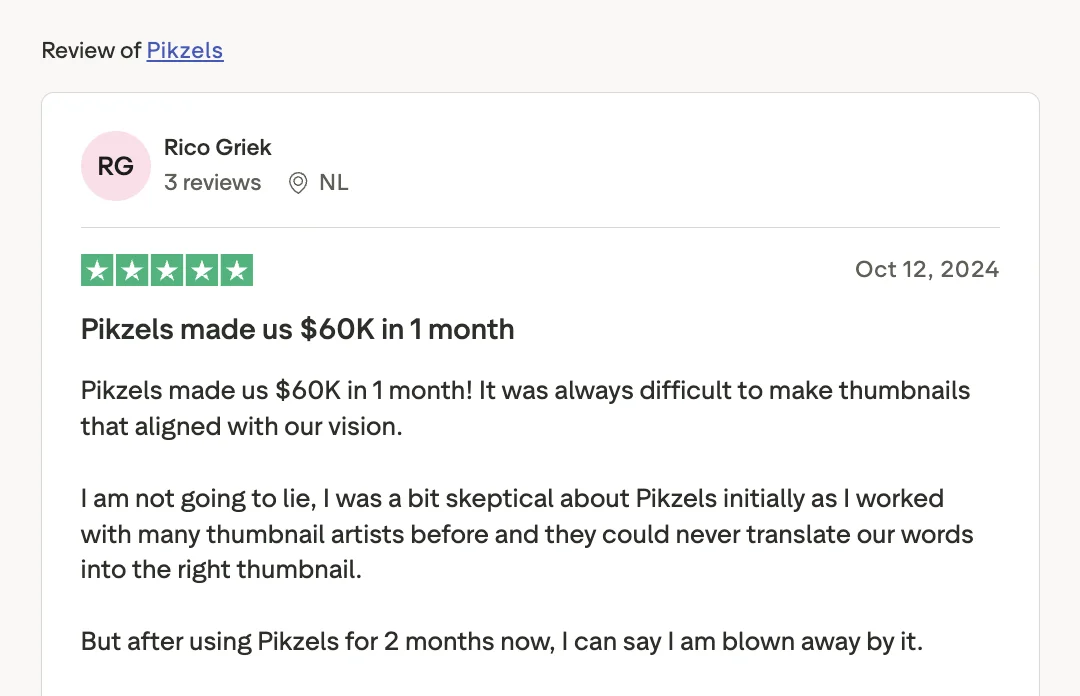 Pikzels creator review