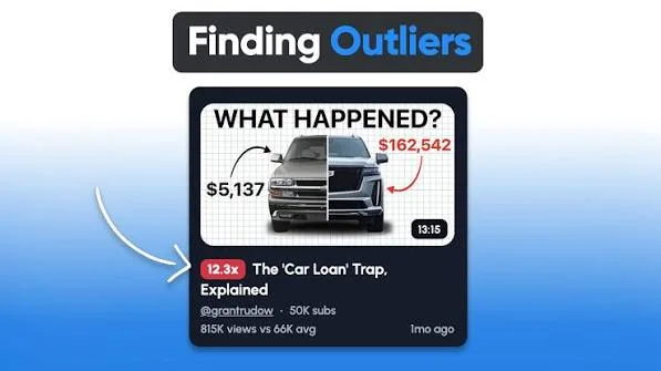 Outlier Finder feature
