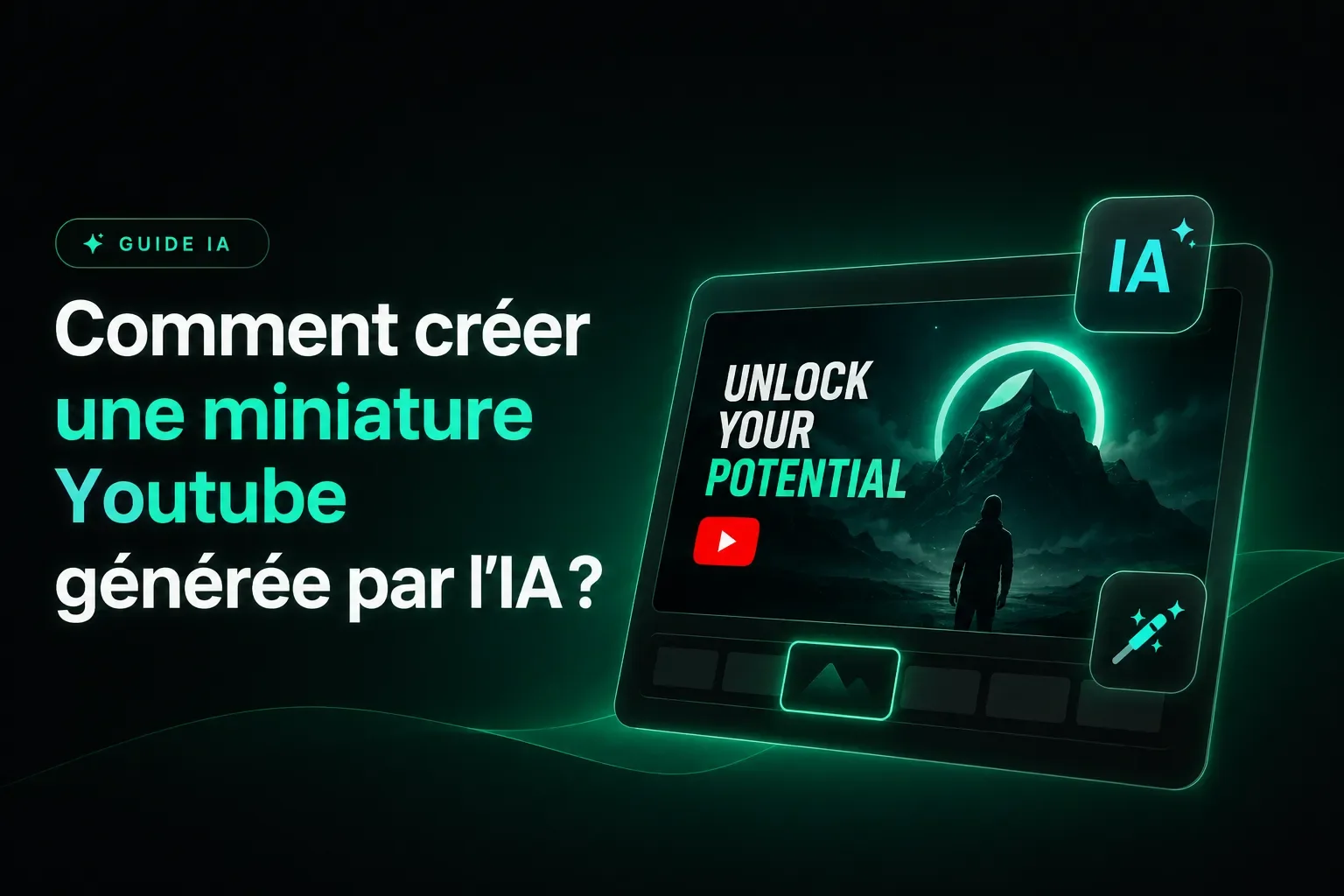 Comment créer une miniature Youtube générée par l'IA