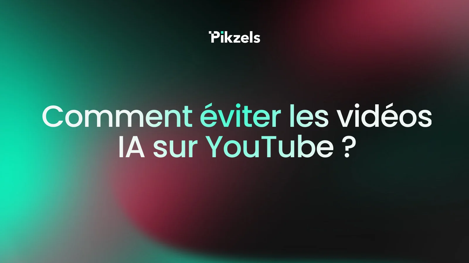 Comment éviter les vidéos IA sur YouTube ?